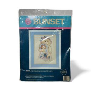 Sunset Gallery Crewel by Jan Hagara Pattern Cathy 11062 NOS Sealed 1991